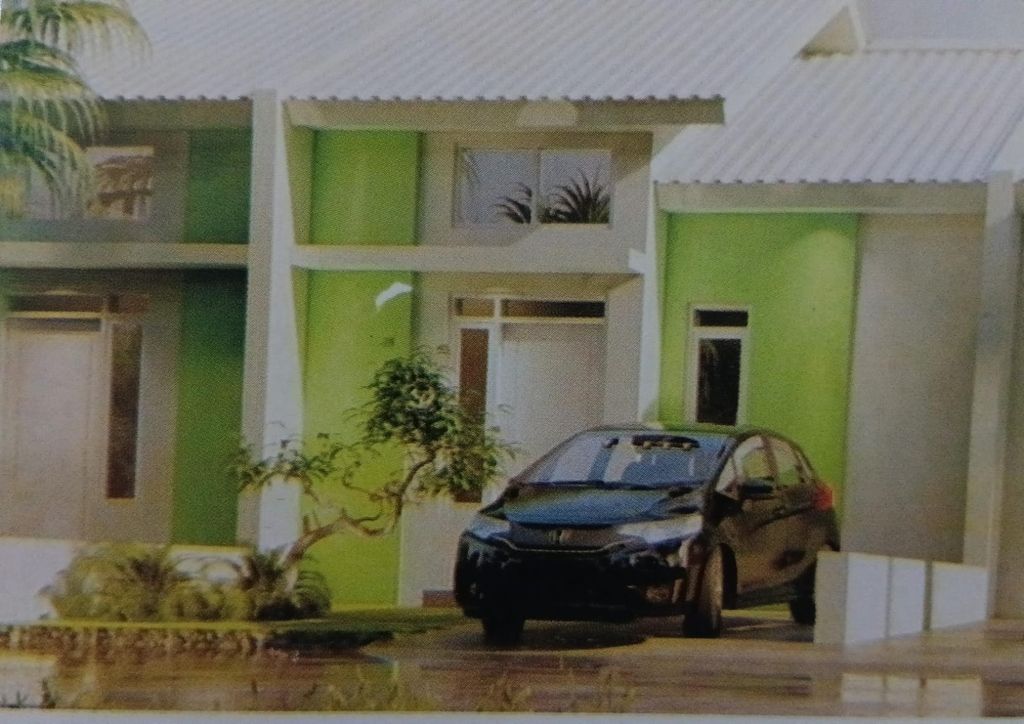 foto tampak rumah tipe 36 perumahan ZIGMA GRAND ROYAL TAHAP 2