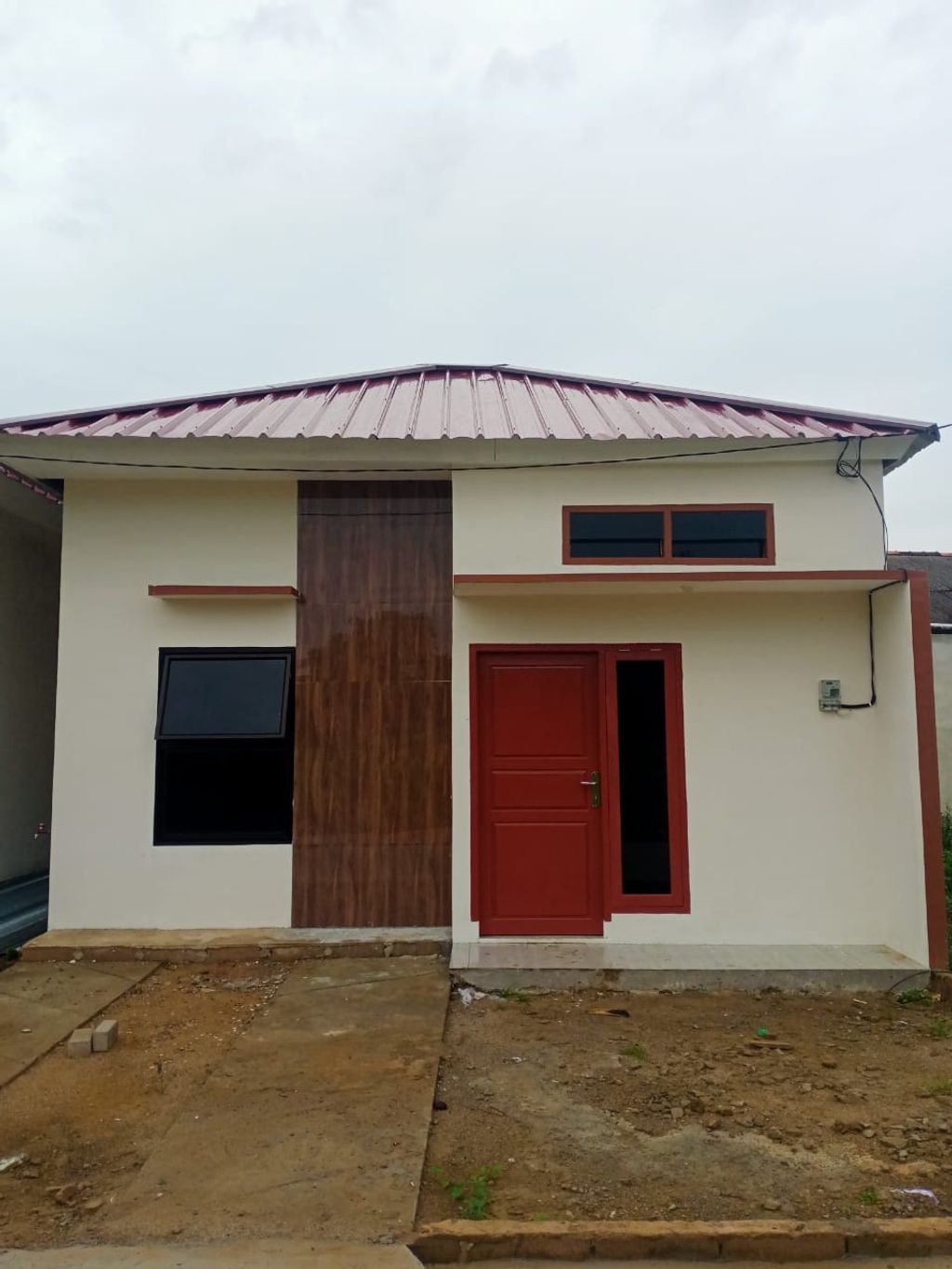 foto tampak rumah tipe 36 perumahan PERUMAHAN JOY INDAH PERMAI 2