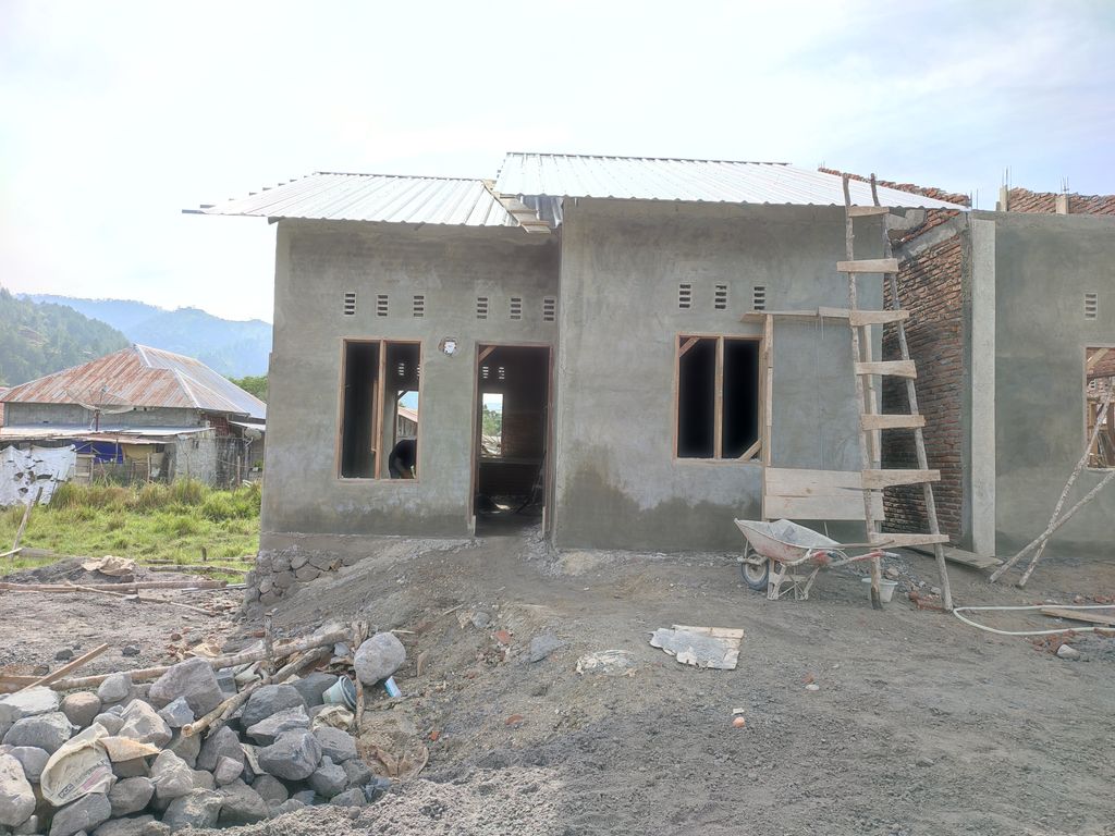 foto tampak rumah tipe Rumah Subsidi perumahan GIZATAMA RESIDENCE III