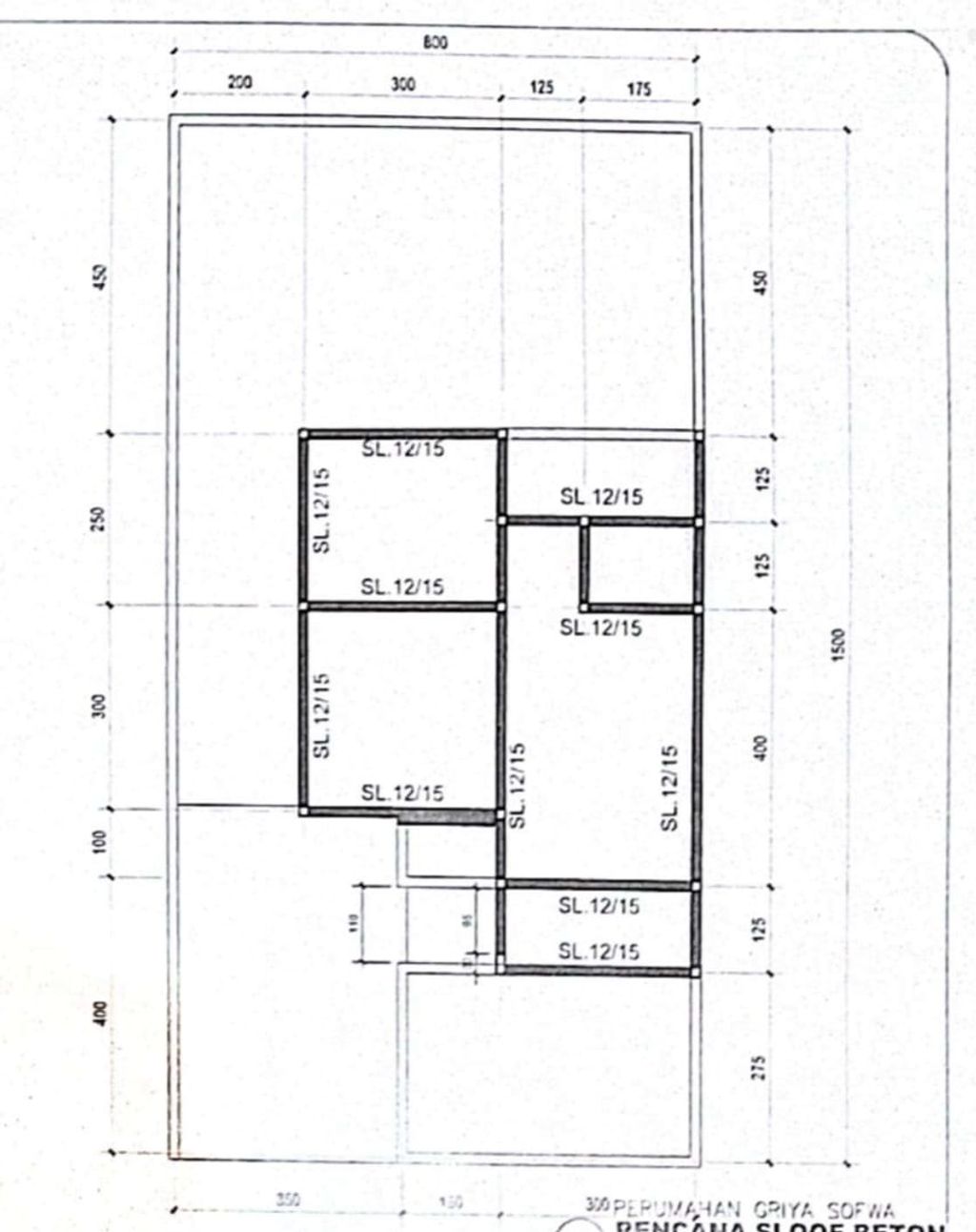 foto denah rumah tipe 36 perumahan Griya Sofwa