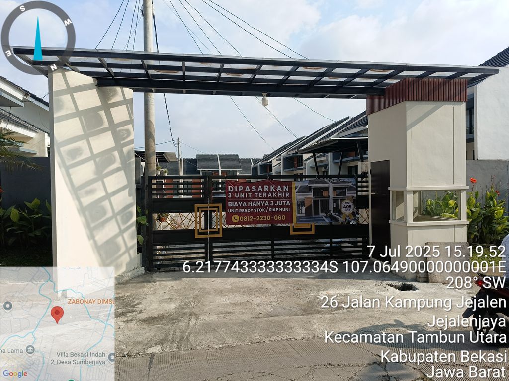 foto gerbang perumahan VILLA MAHARANI RESIDENCE 7
