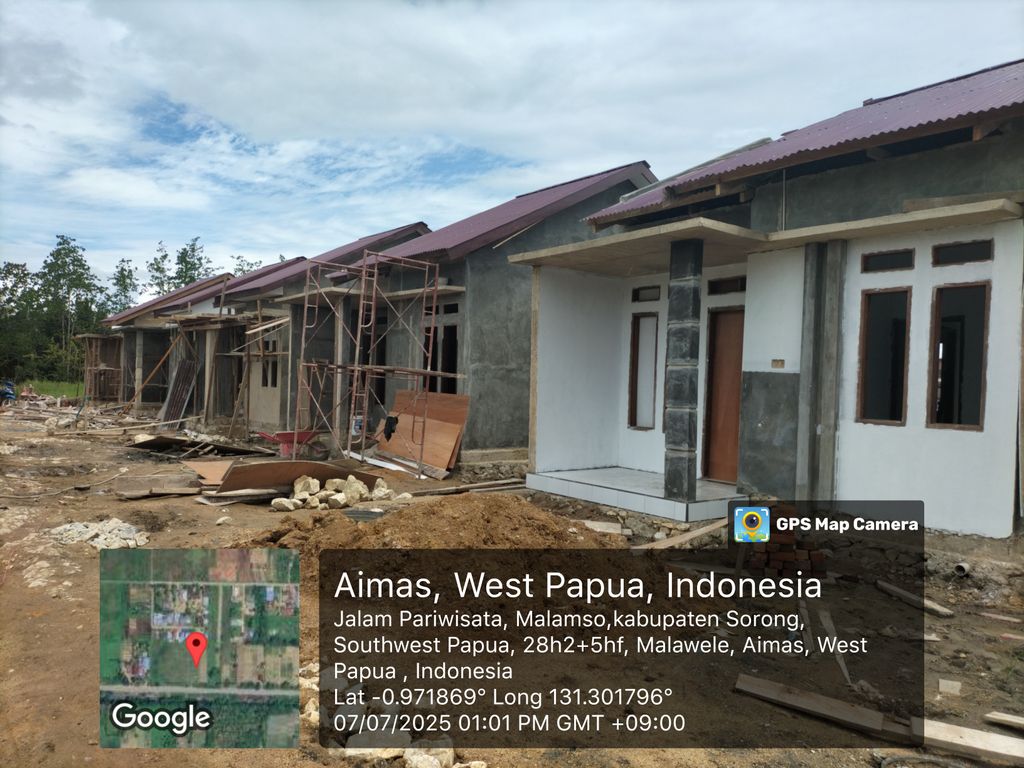 foto contoh rumah perumahan Alima Jaya Residence 3