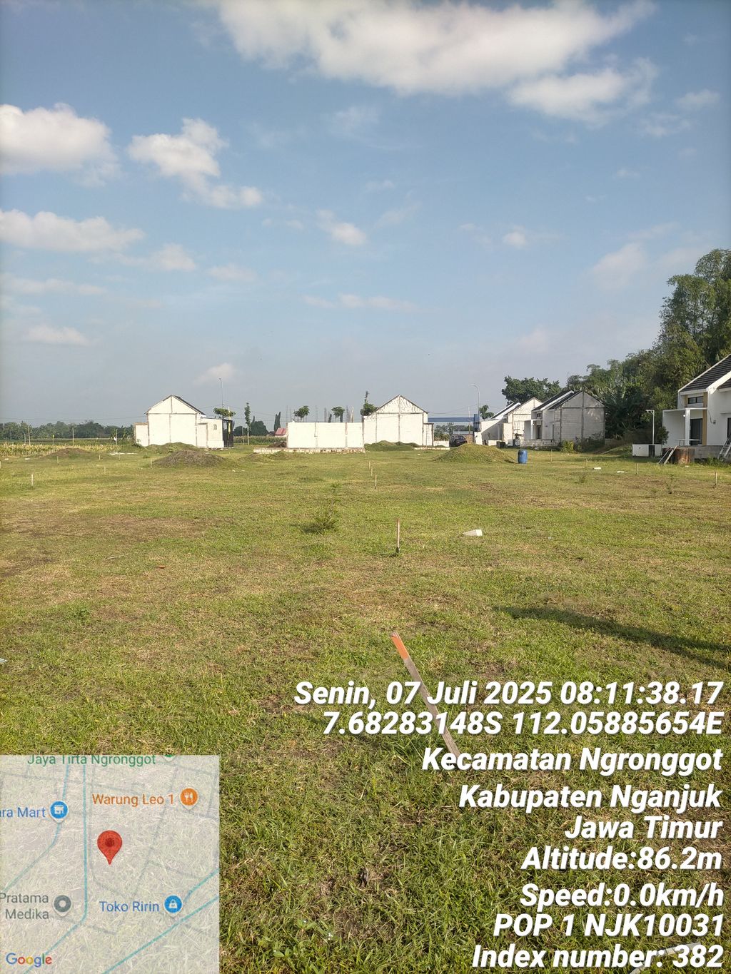 foto posisi tengah perumahan GRAND WILIS ESTATE