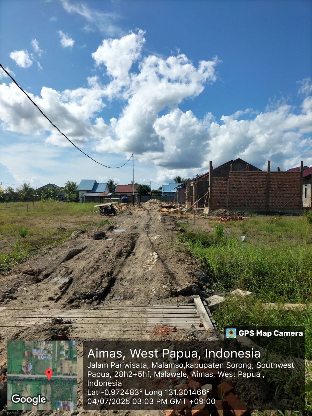 foto gerbang perumahan Alima Jaya Residence 3