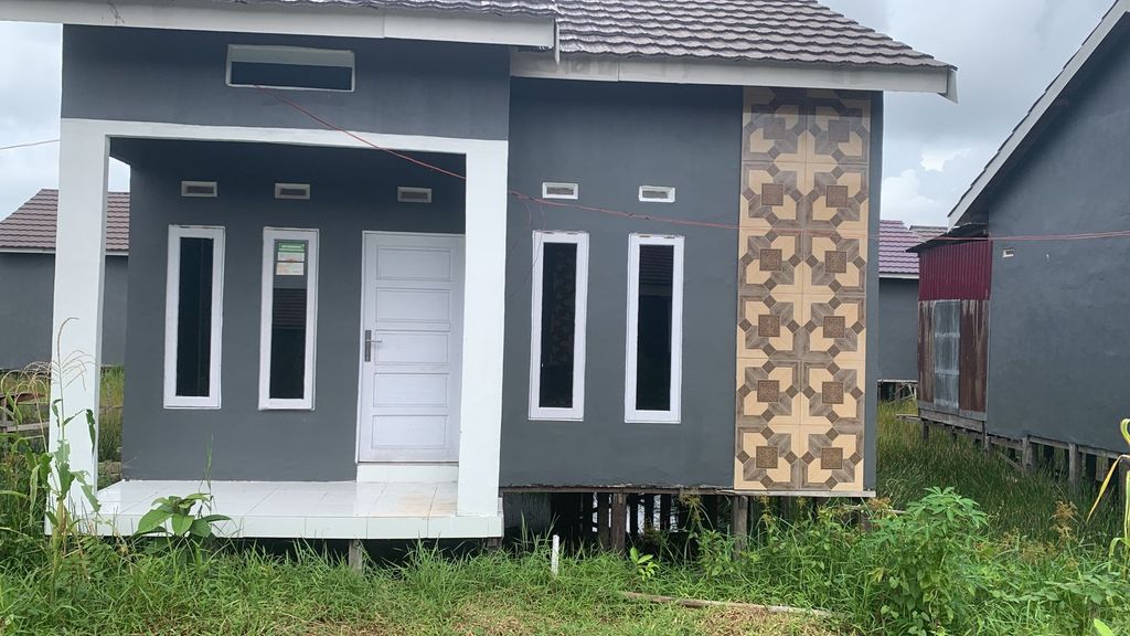 foto tampak rumah tipe 36 perumahan Griya Annisah Permai I