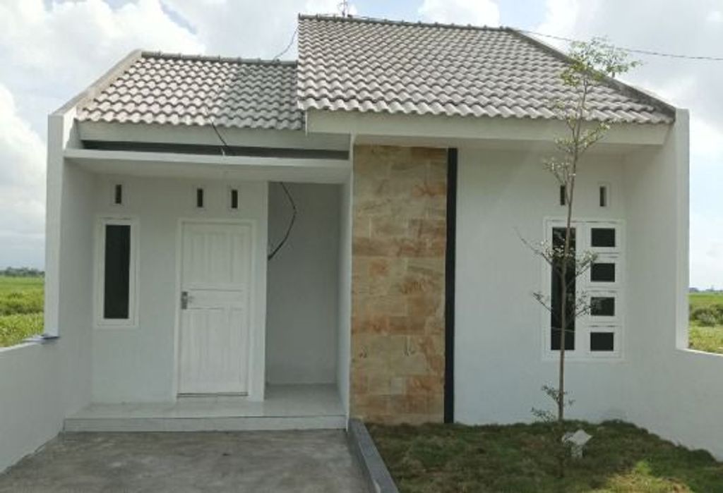foto tampak rumah tipe 36 perumahan GRIYA LESTARI