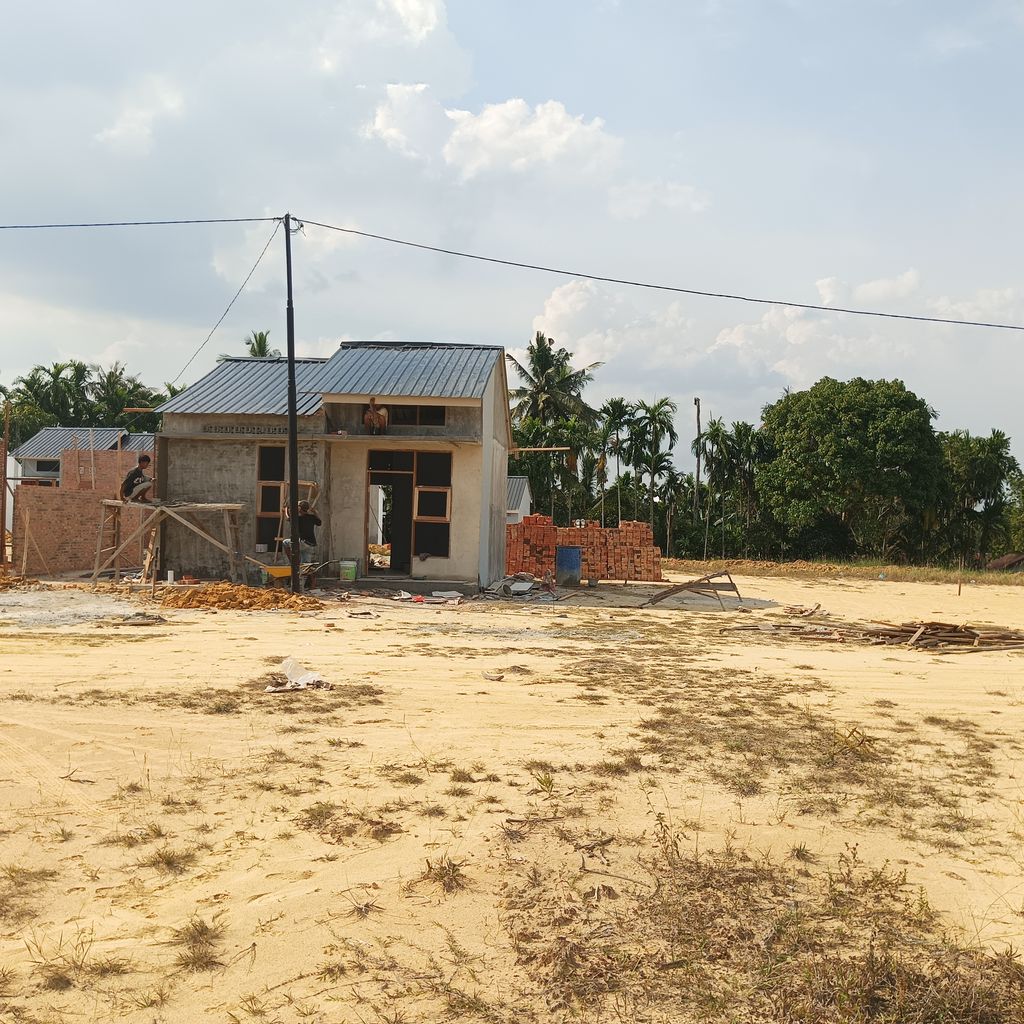 foto posisi tengah perumahan Pandawa Asri Residence