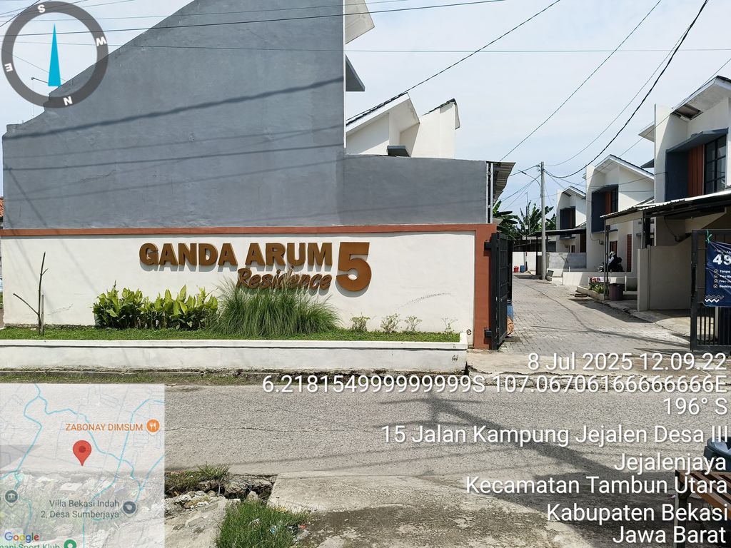 foto gerbang perumahan GANDA ARUM RESIDENCE 5