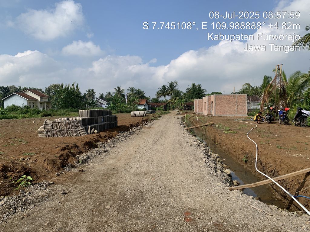 foto posisi tengah perumahan Perumahan de Jasmine Garden Purworejo 2