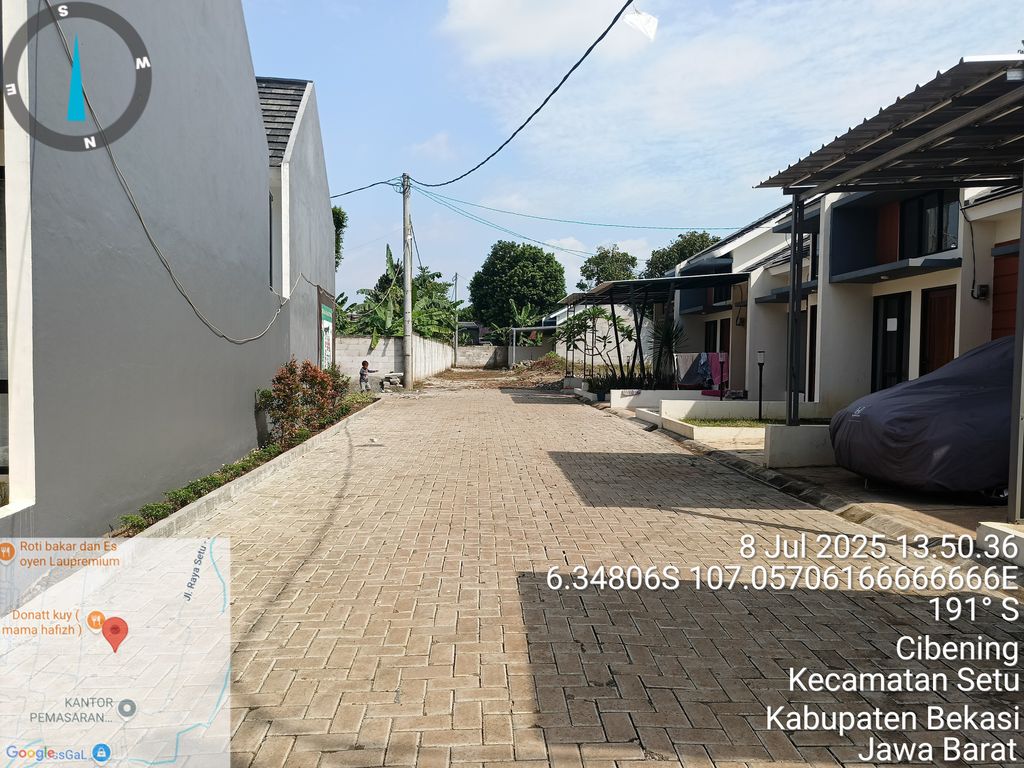 foto posisi tengah perumahan PESONA ARUM RESIDENCE