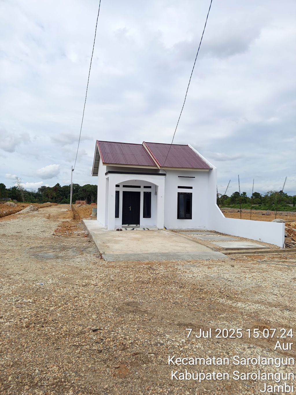 foto posisi tengah perumahan AQILAH RESIDENCE