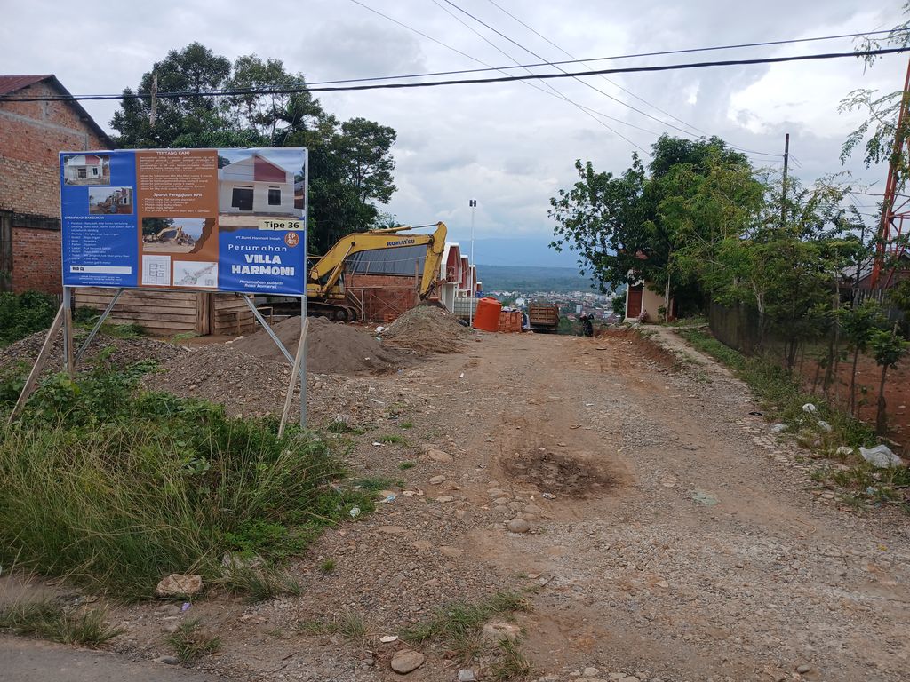 foto gerbang perumahan Villa Harmoni