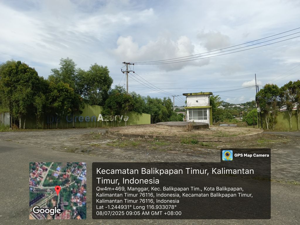 foto gerbang perumahan DE'GREEN AZARYA