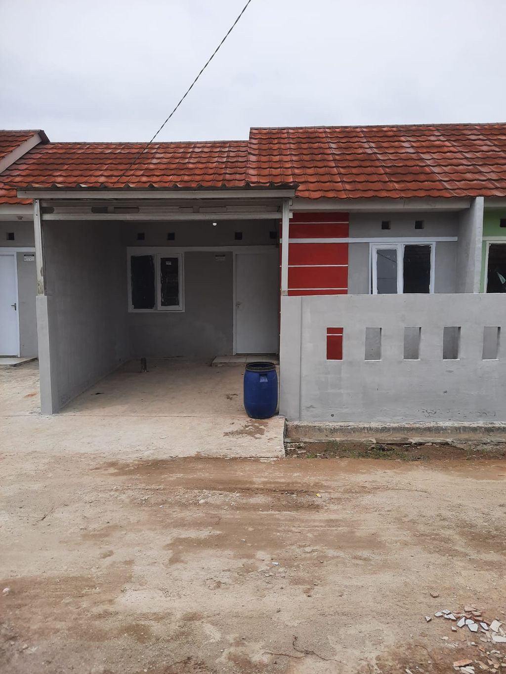 foto tampak rumah tipe 30/60 (2) perumahan BUMI SUKASARI INDAH