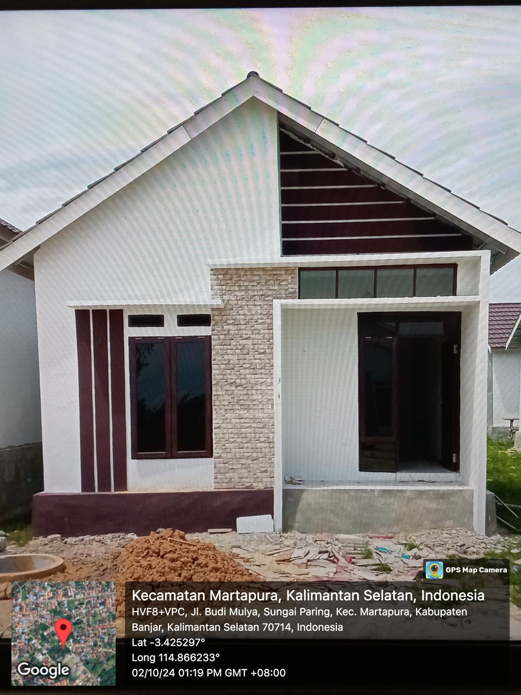 foto denah rumah tipe ARWANA RESIDENCE 14 TAHAP 2 perumahan ARWANA RESIDENCE 14 TAHAP 2