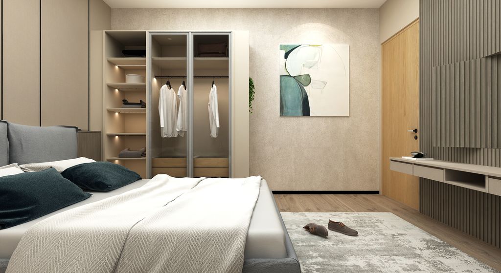 foto tampak rumah tipe 2 BR B perumahan Bintaro Plaza Residence Tower Breeze