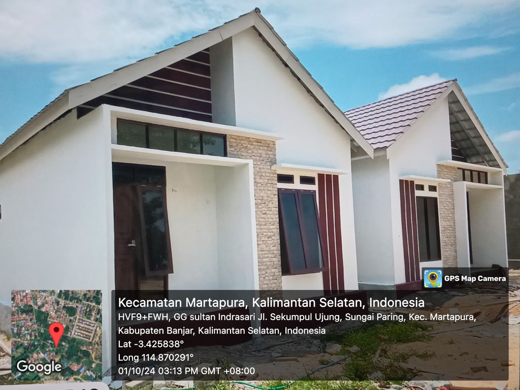 foto tampak rumah tipe ARWANA RESIDENCE 14 TAHAP 2 perumahan ARWANA RESIDENCE 14 TAHAP 2