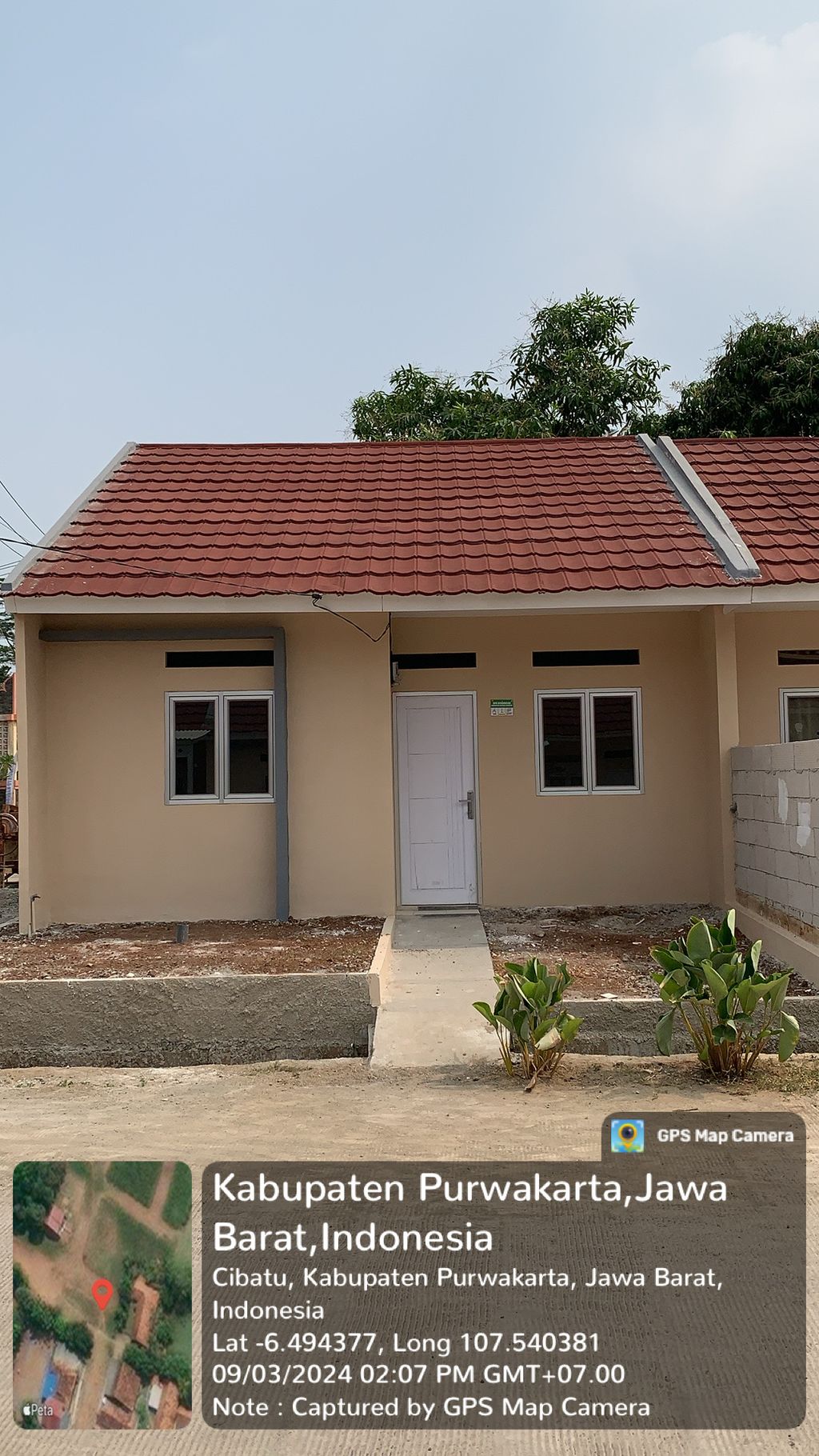 foto contoh rumah perumahan KARYAMEKAR RESIDENCE TAHAP 2