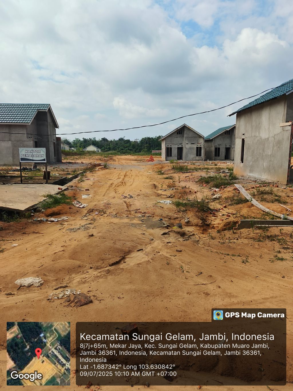 foto gerbang perumahan Bintang kenali 3