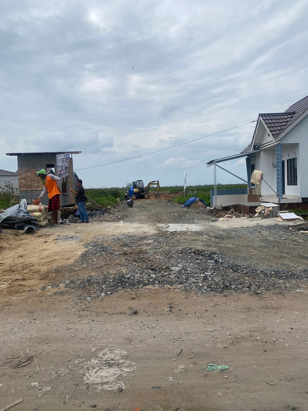 foto gerbang perumahan AD DAWLA GARDENIA