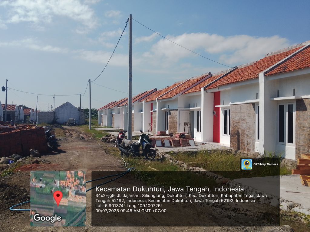 foto posisi tengah perumahan GRIYA AJI RESIDENCE II