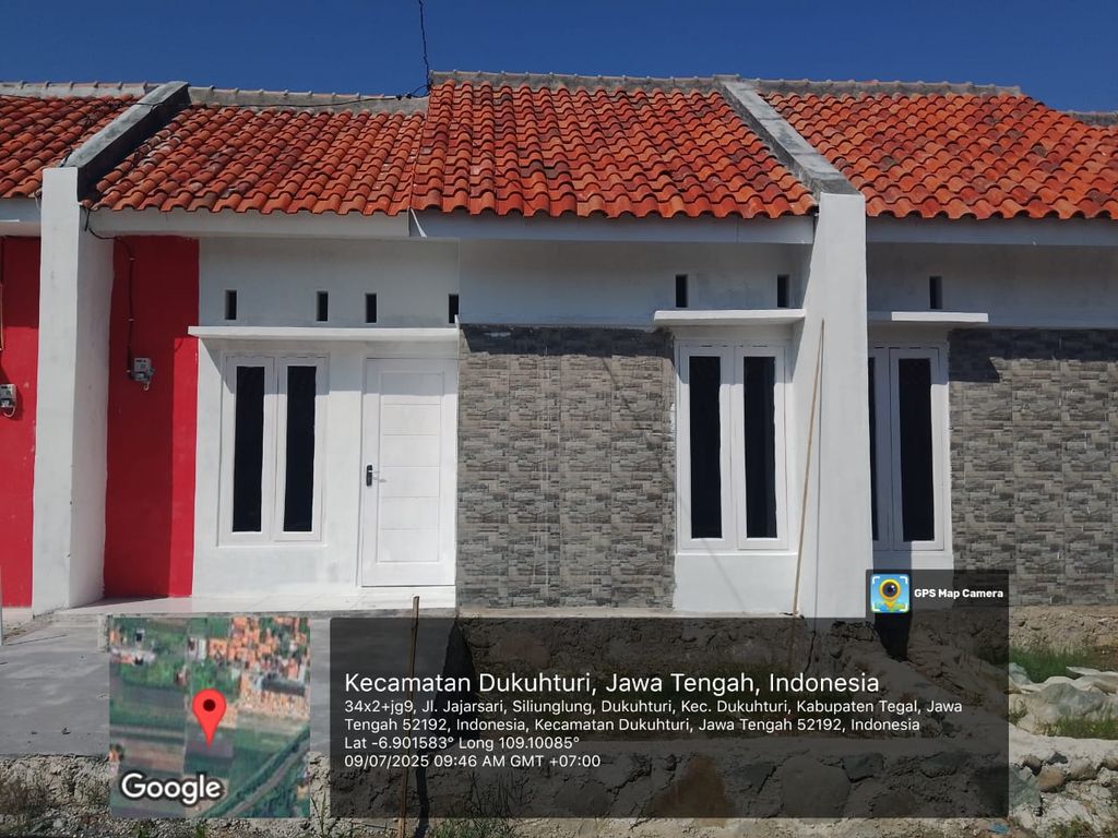 foto tampak rumah tipe 30 perumahan GRIYA AJI RESIDENCE II