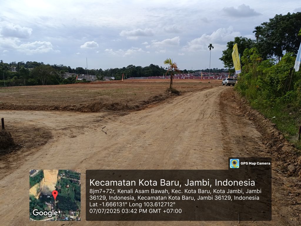 foto gerbang perumahan HARJITA VILLAGE 7
