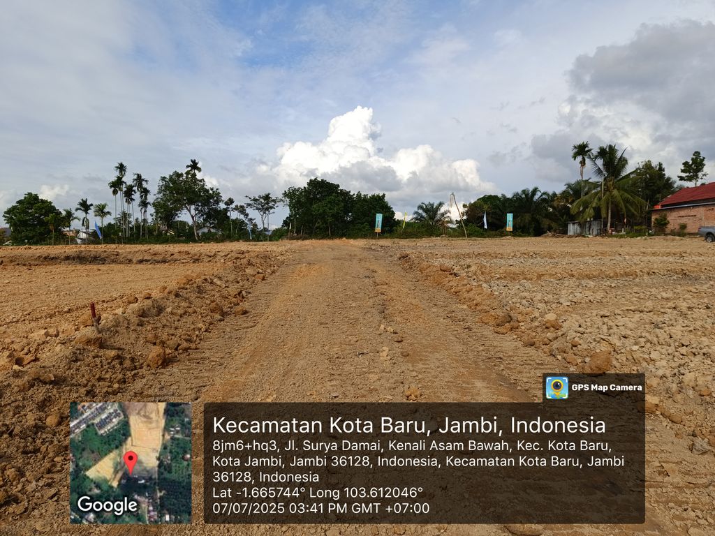 foto posisi tengah perumahan HARJITA VILLAGE 7