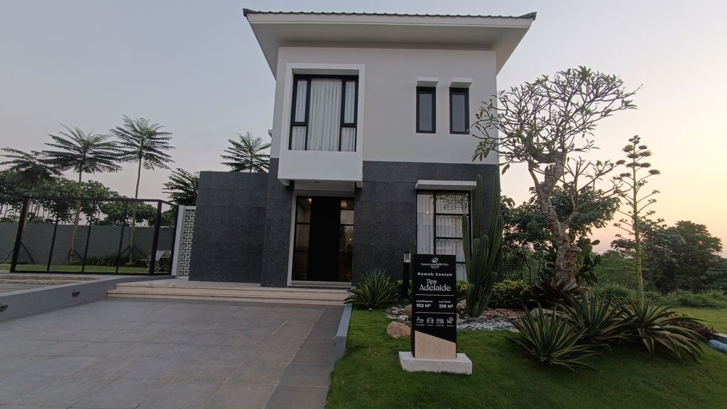 foto contoh rumah perumahan CLUSTER SERENA HILL