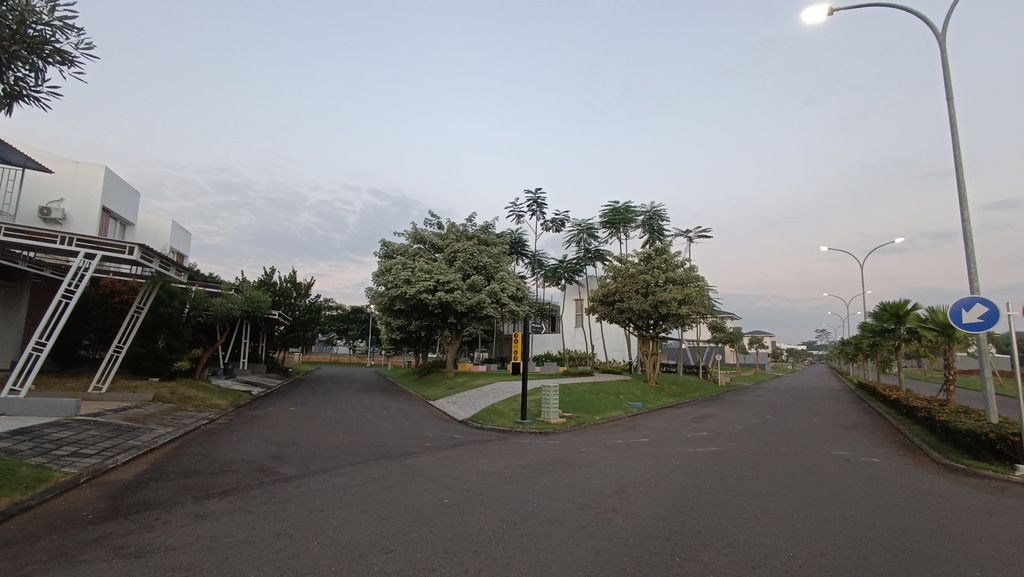 foto posisi tengah perumahan CLUSTER SERENA HILL