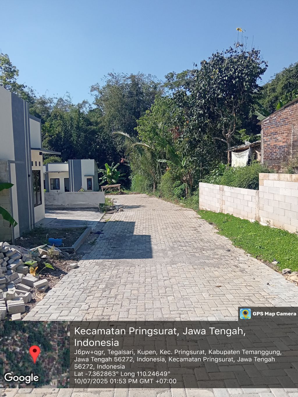 foto posisi tengah perumahan PURI PRATAMA KUPEN