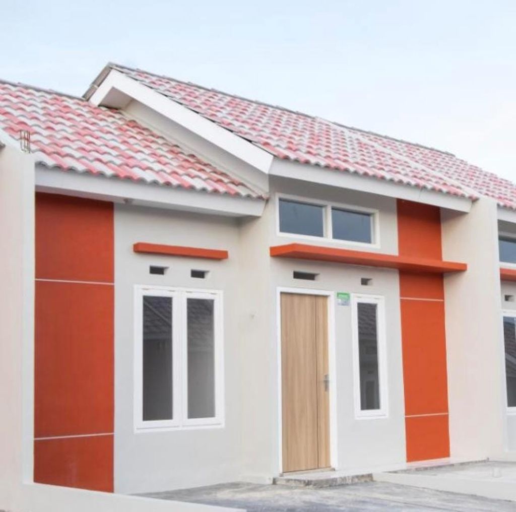 foto tampak rumah tipe New Sakura perumahan KIARA GARDEN 2 ( TAHAP 5 )