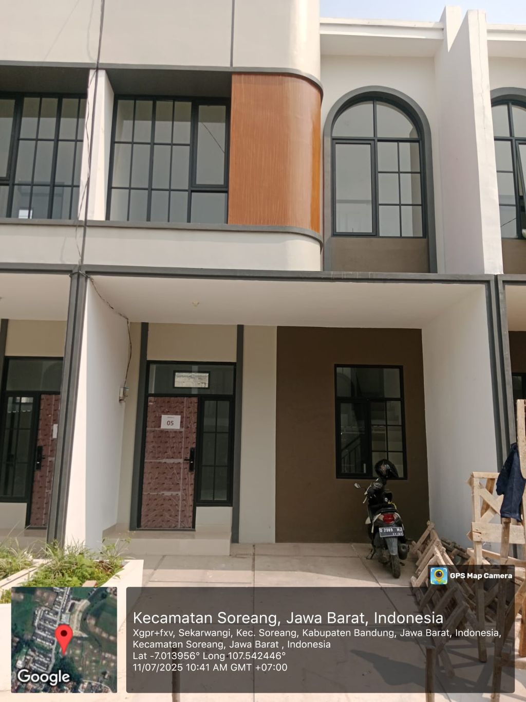 foto tampak rumah tipe 38 Compact (2 kamar) (452) perumahan Cluster Beverly