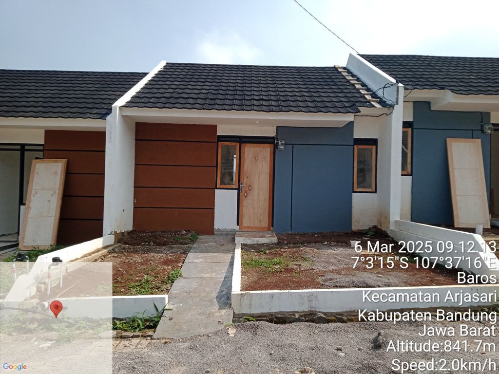 foto tampak rumah tipe 30/60 perumahan BUKIT PINUS BANJARAN TAHAP 2
