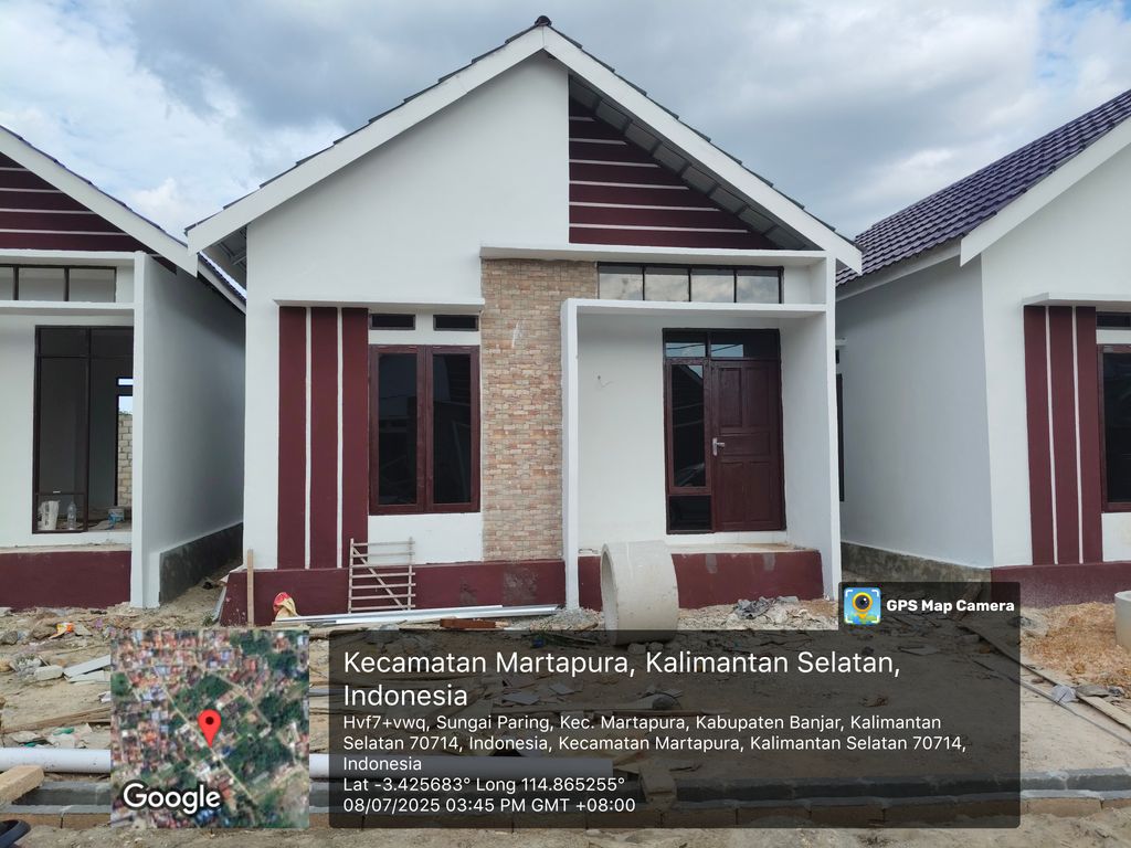 foto tampak rumah tipe ARWANA RESIDENCE 28 perumahan ARWANA RESIDENCE 28