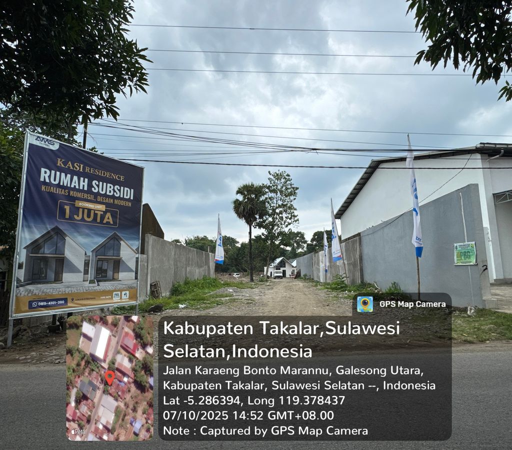 foto gerbang perumahan Kasi residence