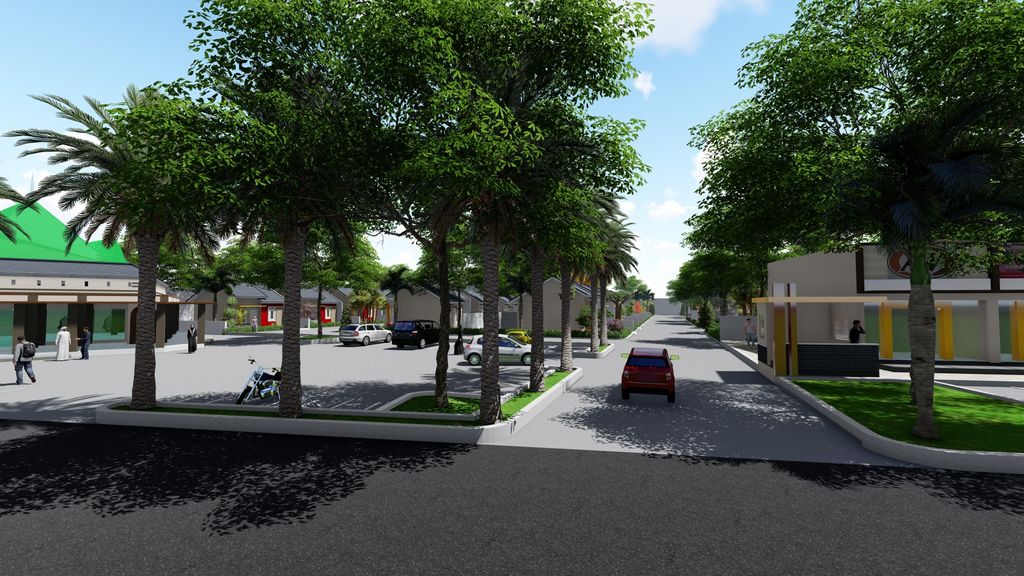 foto gerbang perumahan MUTIARA PERAWAS RESIDENCE