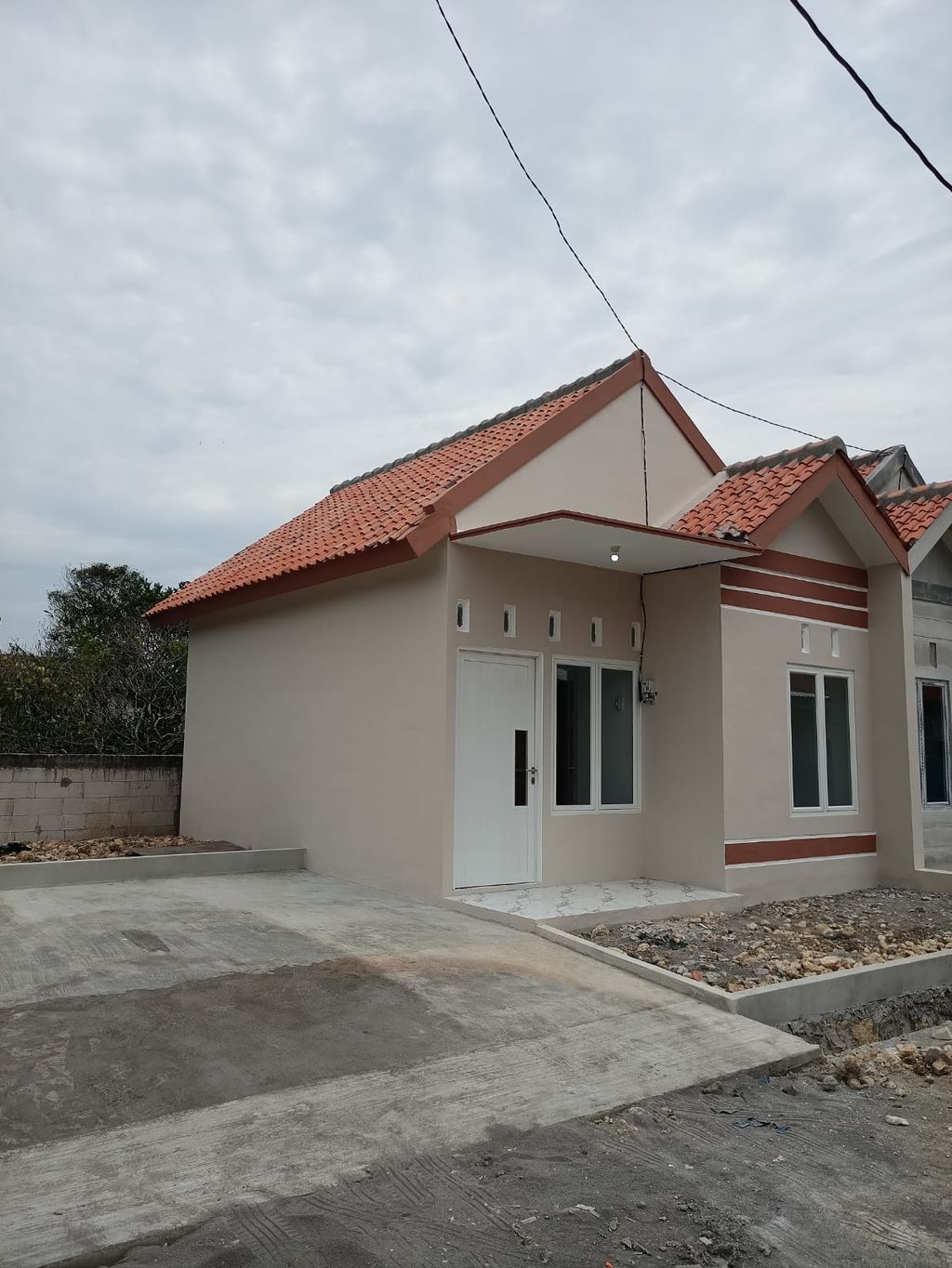 foto tampak rumah tipe 35/84 perumahan GRIYA CITRA DEWATA Getasrejo Tahap 3