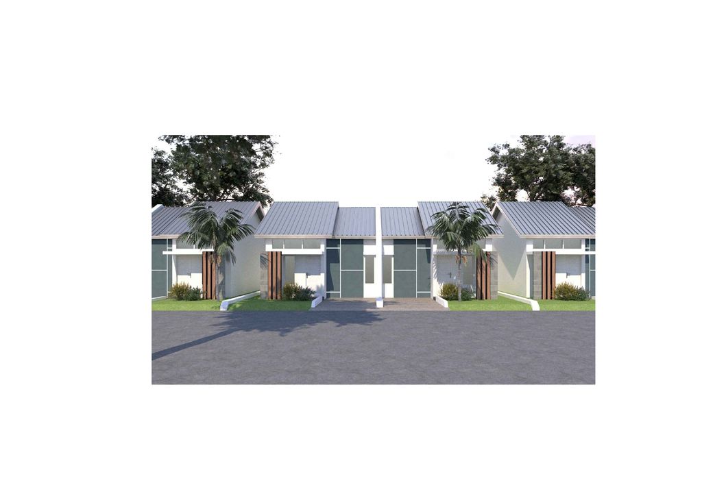 foto tampak rumah tipe 36/91 perumahan SIPATUO RESIDENCE