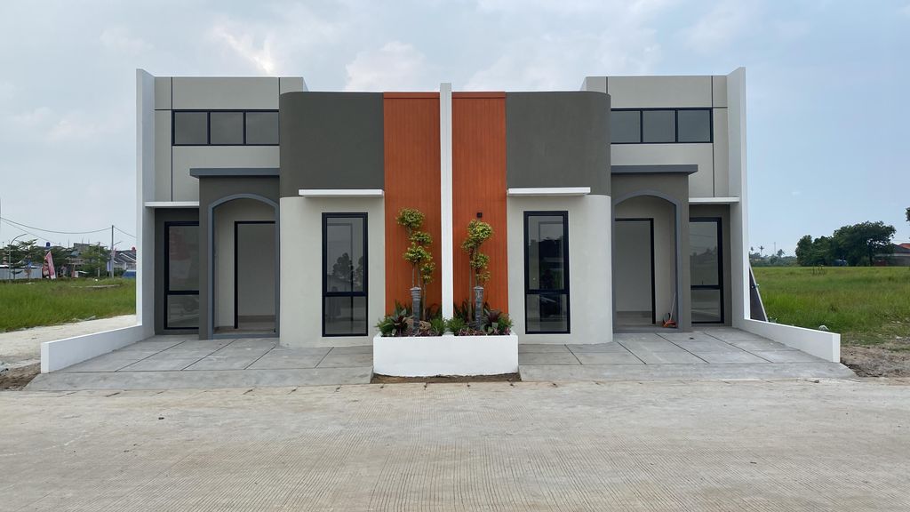 foto tampak rumah tipe 33/60 perumahan GRIYA ARTHA SUKASARI RESIDENCE