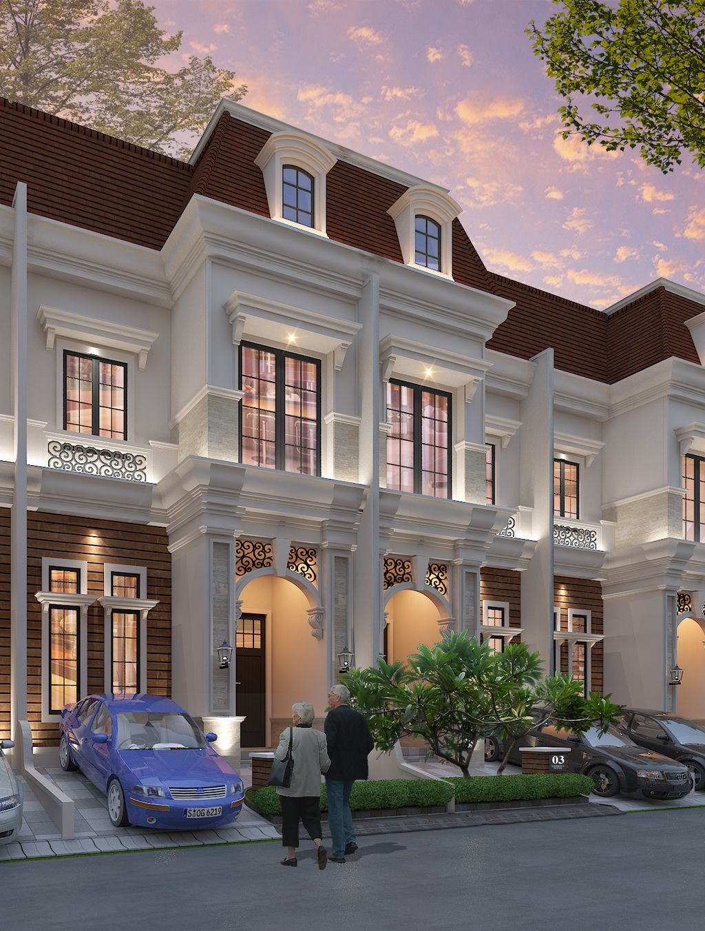 foto tampak rumah tipe Villa perumahan MARRIOTT SUITE PRIVATE RESIDENCE