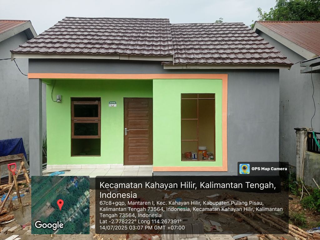 foto tampak rumah tipe 36 (2025) perumahan GREEN ASAS RESIDENCE