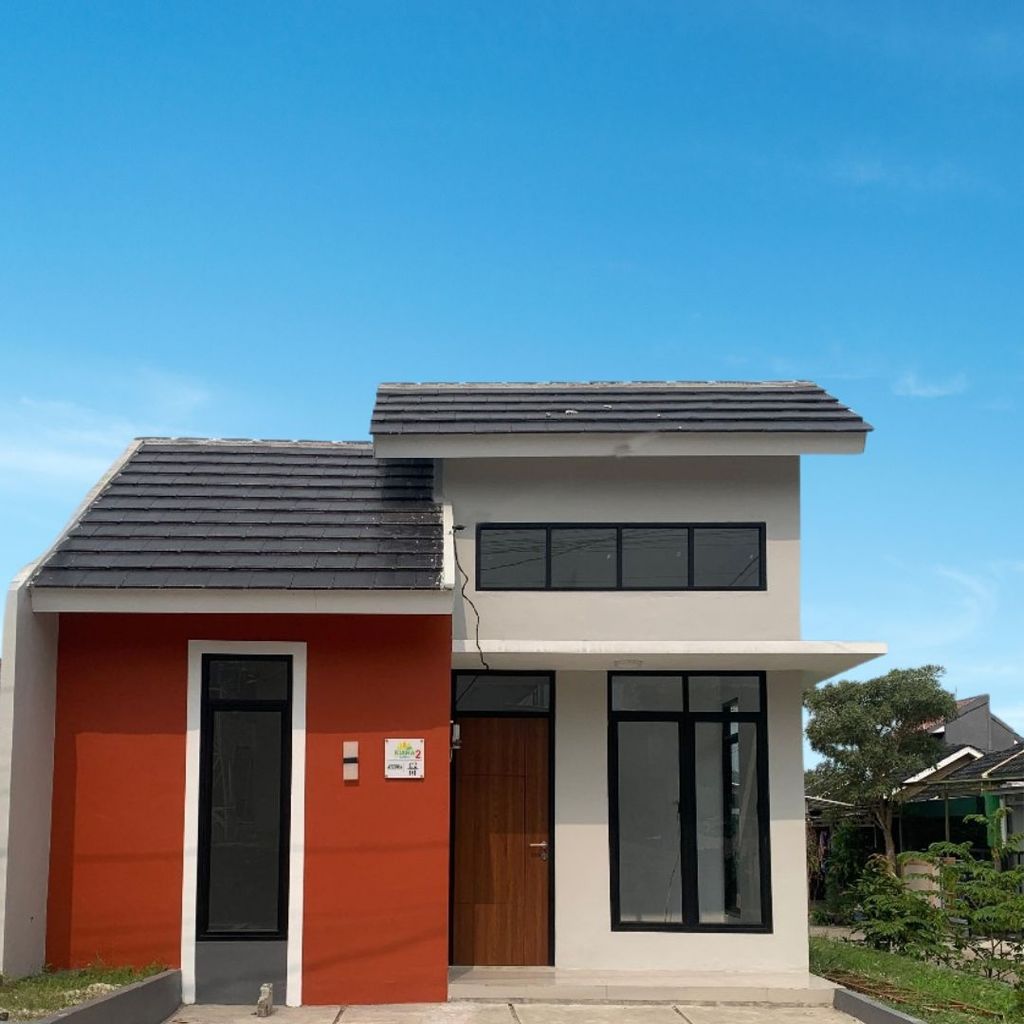 foto tampak rumah tipe Azzura perumahan KIARA GARDEN 2 ( TAHAP 5 )