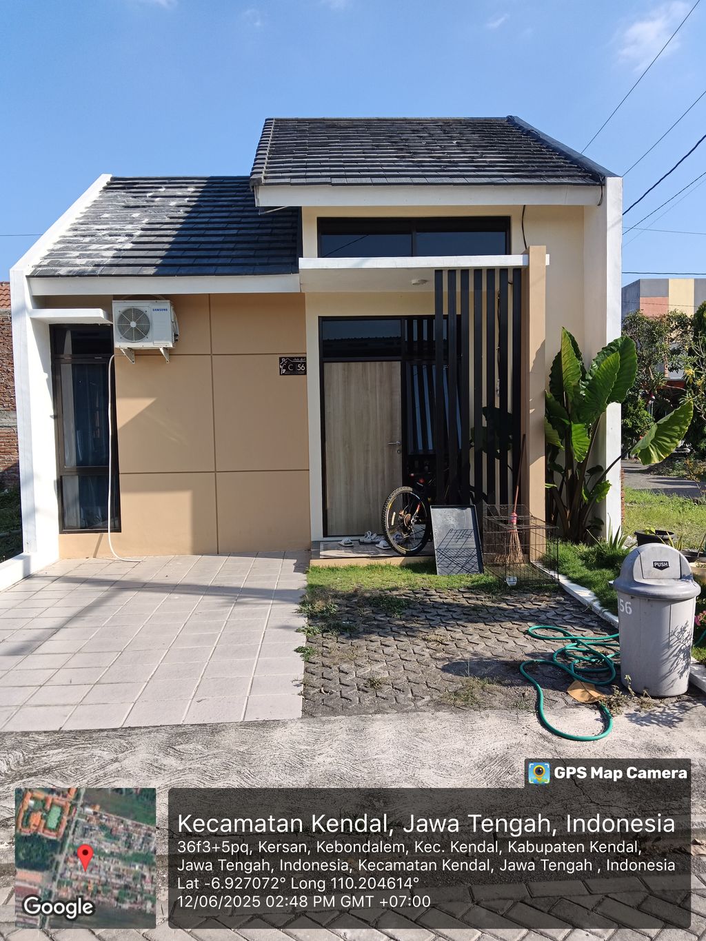 foto tampak rumah tipe 36 perumahan PERUMAHAN GRAND CITRAMAS REGENCY