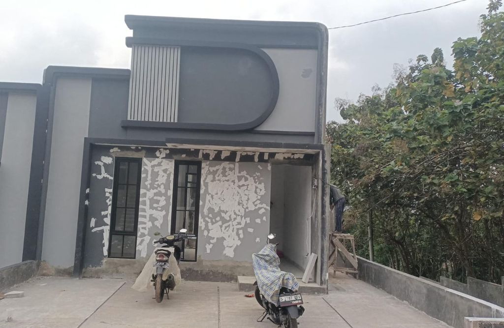 foto tampak rumah tipe 36 1 Lantai Landed (461) perumahan G-Land Padalarang Valley