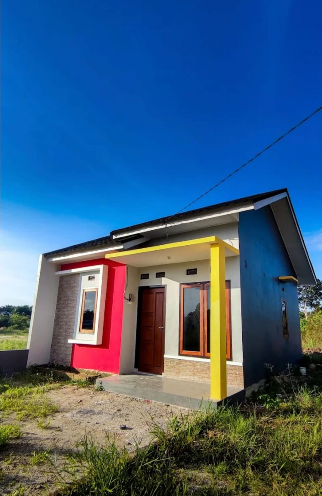 foto tampak rumah tipe 36 perumahan MUTIARA PERAWAS RESIDENCE