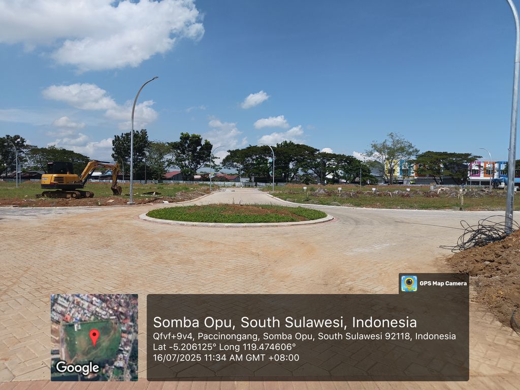 foto posisi tengah perumahan CITRA GARDEN VITTORIA