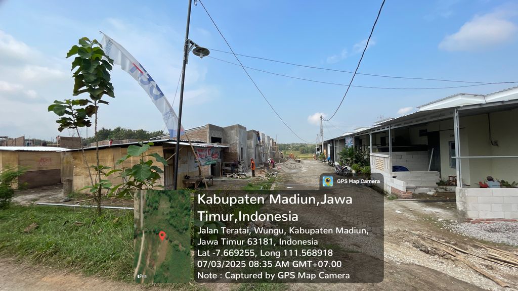 foto gerbang perumahan Marison Regency Madiun