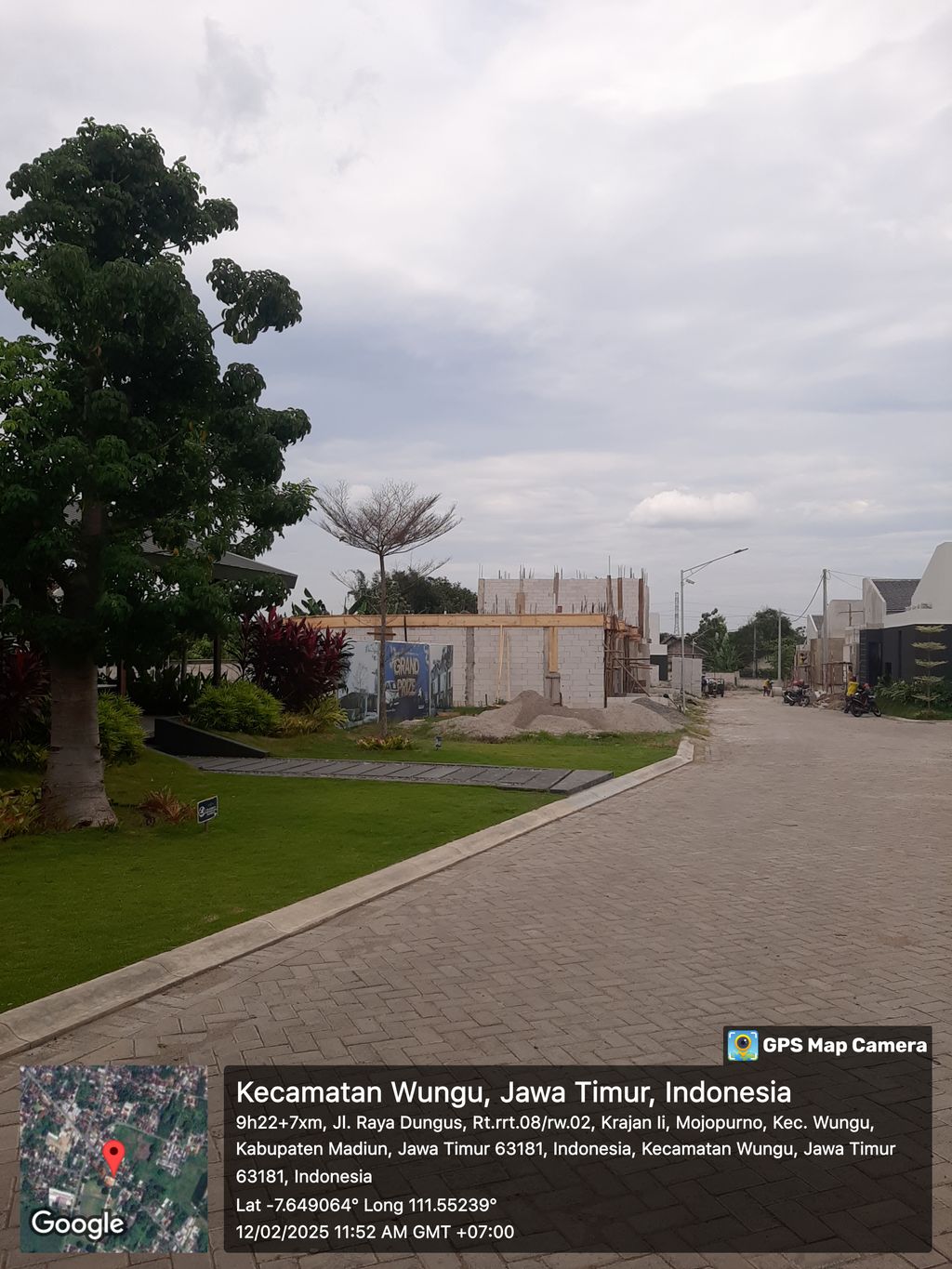 foto posisi tengah perumahan The Eleva Residance