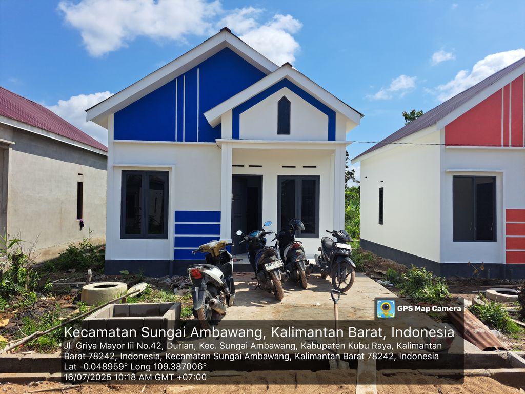 foto contoh rumah perumahan DINES RESIDANCE